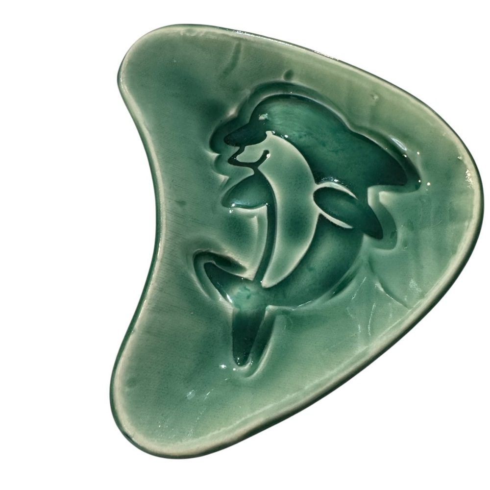 MCM Hobbyist Dolphin Ashtray Trinket Dish